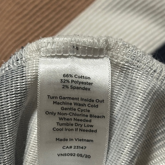 Talbots Classic Striped Knit Top - Picture 10 of 11